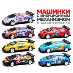 Машина "Турбо" металл, в пакете