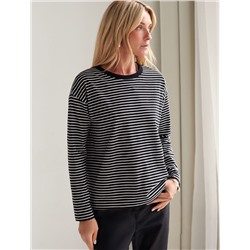 Джемпер из премиального хлопка с эластаном