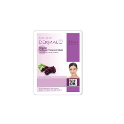 Dermal маска для лица виноград и коллаген