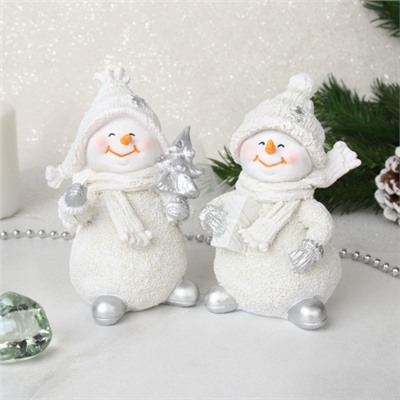 Фигурка Снеговик 10 см / S2220 /уп 2/240/Новый год