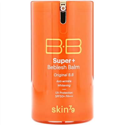 Skin79, Super+ Beblesh, оригинальный BB-крем, SPF 50+ PA+++, апельсин, 40 мл