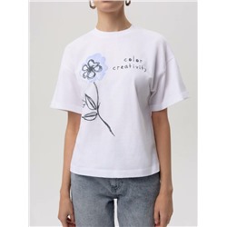 Футболки CONTE LD 2680 базовая футболка из хлопка с манжетами по рукавам