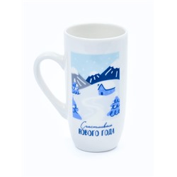 Кружка новогодняя керамическая «Счастливого Нового года», 240 мл
