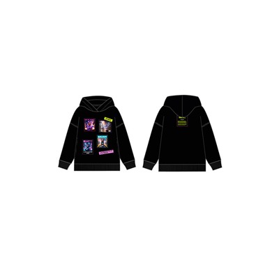 Толстовка трикотажная для девочек