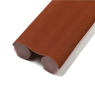 Защита от сквозняка и пыли ТУНДРА, 95×10 см, коричневая