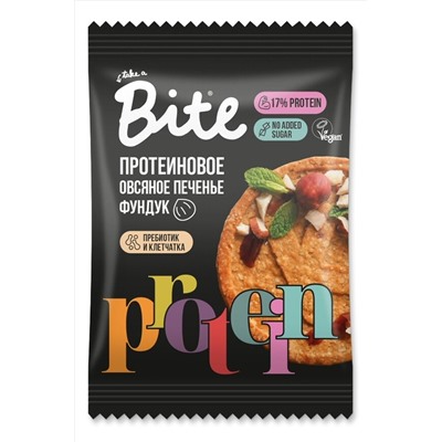 Печенье протеиновое овсяное с фундуком 69г ЭКОПРОДУКТЫ, 1184302