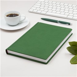 Ежедневник недатированный А5 272 стр. "ВЕЛЬВЕТ/VELVET" зеленый 3-115/05 Bruno Visconti