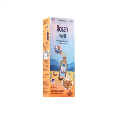 ORZAX OCEAN SYRUP ORANGE сироп со вкусом апельсина 150 мл