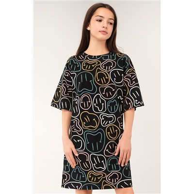 Туника оверсайз для девочки Happyfox