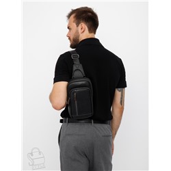 Рюкзак мужской кожаный 1101H black Heanbag