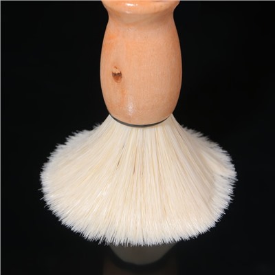 Помазок для бритья, деревянный, коричневый