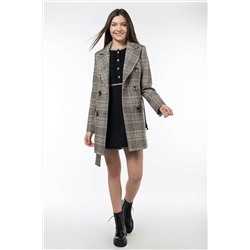 01-09632 Пальто женское демисезонное (пояс)