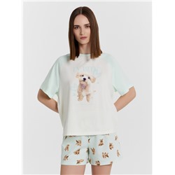 КОМПЛЕКТ ЖЕНСКИЙ (ФУТБОЛКА, ШОРТЫ) 592535