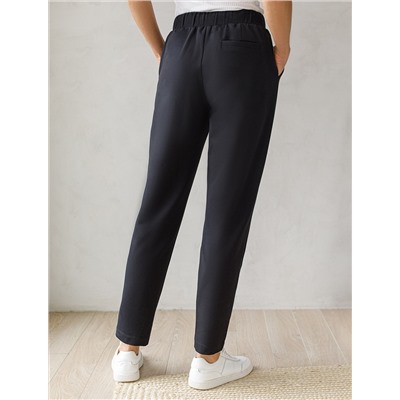 Брюки из премиального хлопка с эластаном