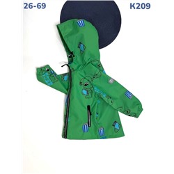 Ветровка K209 зелёный