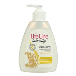 Крем-мыло для интимной гигиена Life Line «Овсяное молочко», 280 г