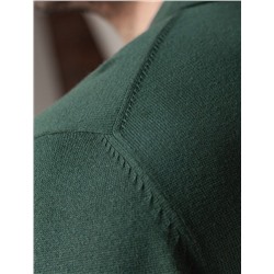 Джемпер-поло из хлопка с нейлоном