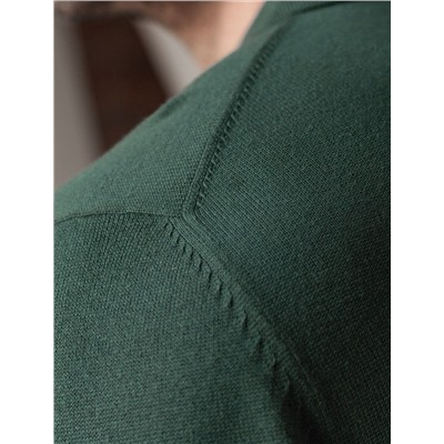 Джемпер-поло из хлопка с нейлоном