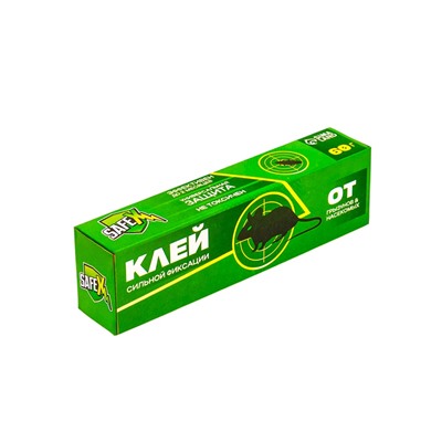 Клей от грызунов с запахом арахиса SAFEX, туба, 60 г