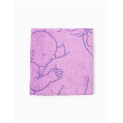 Полотенце махровое «Этель. Самая лучшая мама», 70×140 см, 100% хлопок, 420 г/м²