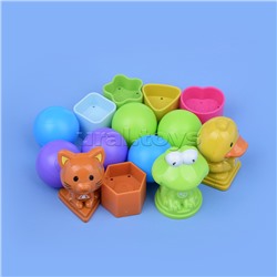 Ходунки "Веселые зверята" с сортером, в коробке