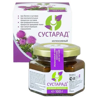 Сустарад нативный при болях, воспалении, разрушениях в суставах 100 гр. 2956