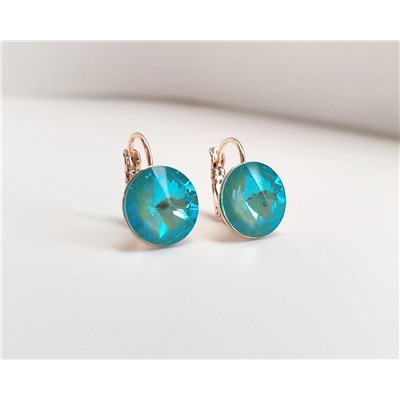 Серьги с кристаллами Swarovski