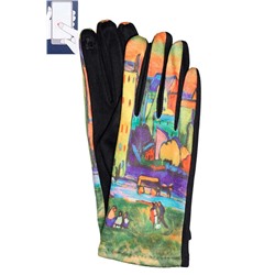 Перчатки жен. Warm J-Пейзаж сенсор