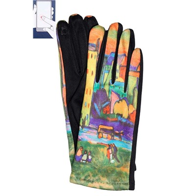 Перчатки жен. Warm J-Пейзаж сенсор