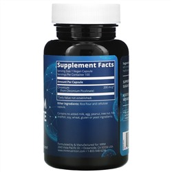 MRM, Nutrition, пиколинат хрома, 200 мкг, 100 веганских капсул