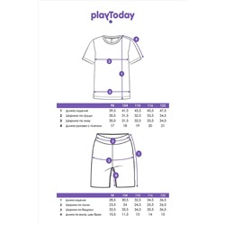 Комплект (Футболка+Шорты) PLAYTODAY, 1121573