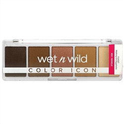 Wet n Wild, Color Icon, 5-Pan Shadow Palette, Walking On Eggshells, 0.21 oz (6 g)