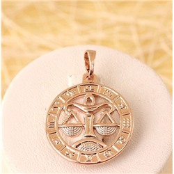 Кулон позолота H01-6585 (весы)