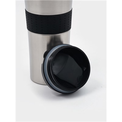 Термокружка, 450 мл, For you, сохраняет тепло 2 ч, 8×19 см, хром