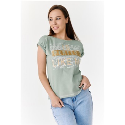 Футболка 8041 (Оливковый)