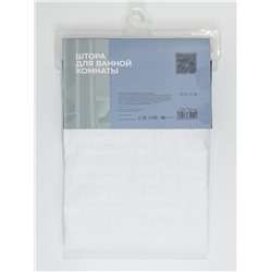 Штора для ванной SAVANNA «Харлоу», 180×180 см, полиэстер