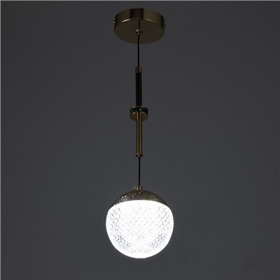 Светильник BayerLux «Джасо» 1хLED 20 Вт золото 12×12×37 см