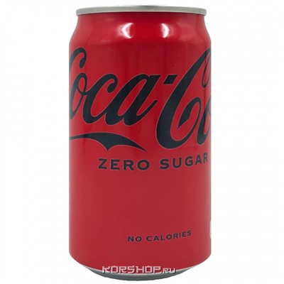 Газированный напиток Кока Кола Зеро Coca-Cola Zero , Япония, 350 мл Акция