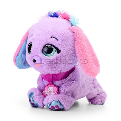 Собака "Боня" (сидит, лежит, ходит, издает звуки) в коробке