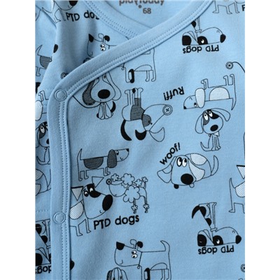 Боди детское трикотажное для мальчиков, 2 шт в комплекте