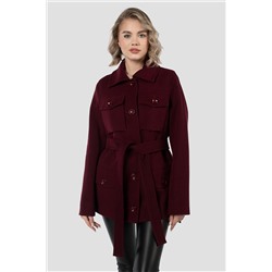 01-10404 Пальто женское демисезонное (пояс)