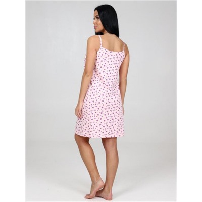 Сорочка "Алиссум" (Сердечки пудровый)