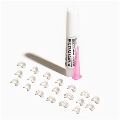 Накладные когти «Антицарапки», размер M, прозрачные