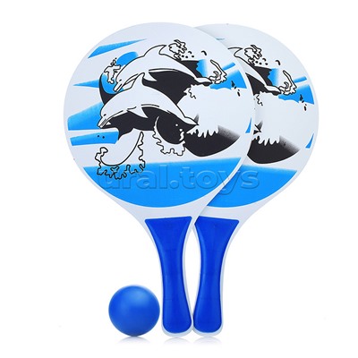 Набор детских ракеток "Beach ball" в сетке