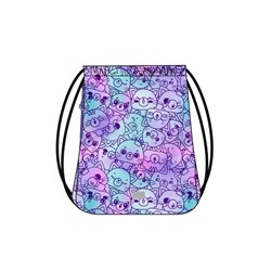 Сумка-мешок текстильная для девочек