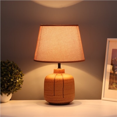 Лампа настольная «Кока» 1×40 Вт Е27 карамель 25×25×38.5 см