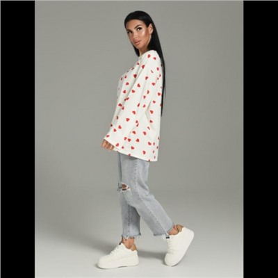 Лонгслив Ванда (Сердца)