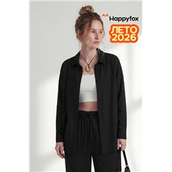 Женская льняная рубашка Happyfox