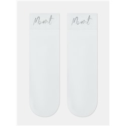 Полиамидные CONTE FANTASY Матовые носки с сияющей термоаппликацией Moment