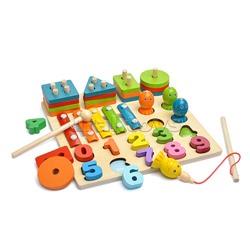 Игра развивающая 4 в 1 "Обучайся"